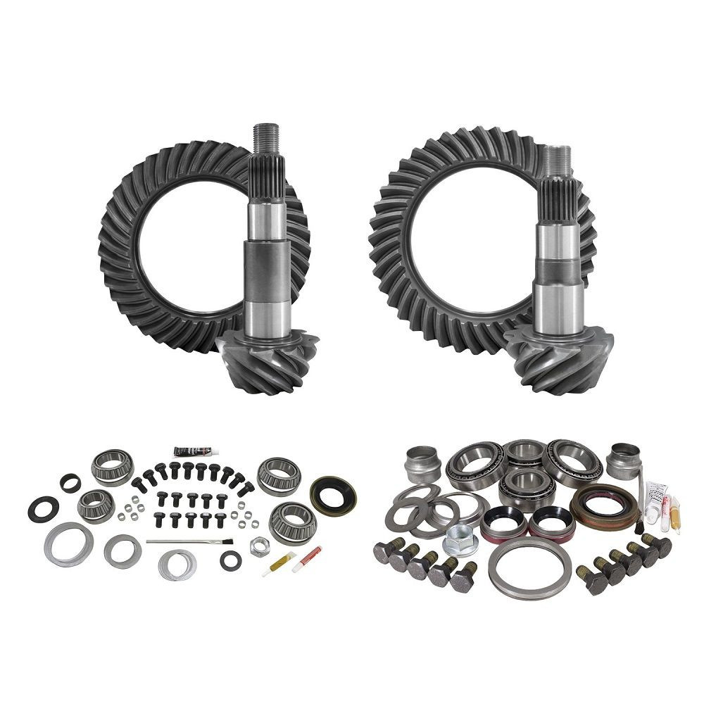 ラングラーjk Yukon Gear&Axle デフカバー　前後セット Yukon Gear & Axle Front and Rear Ring and Pinion with Master