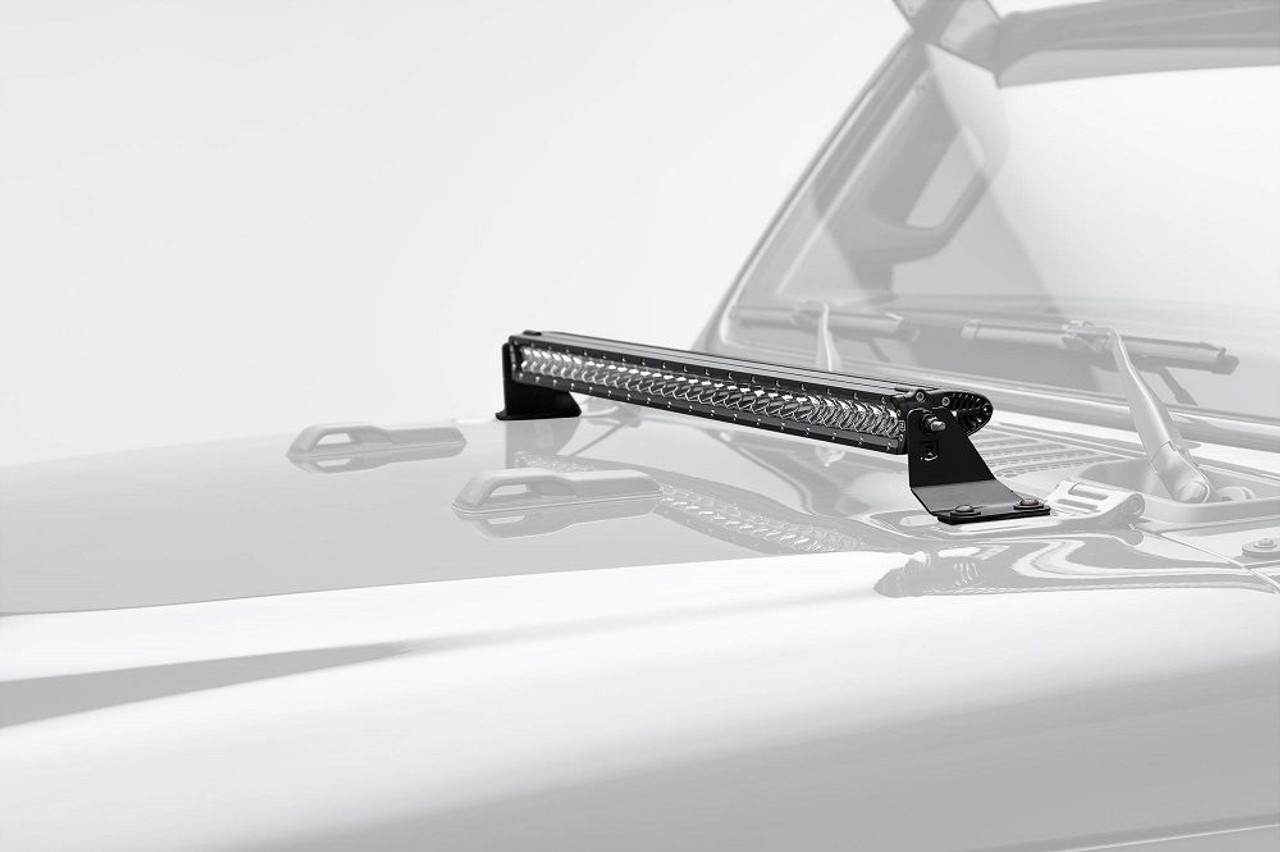 Zroadz Hood Hinge LED Bracket for 2018-2025 Wrangler JL and