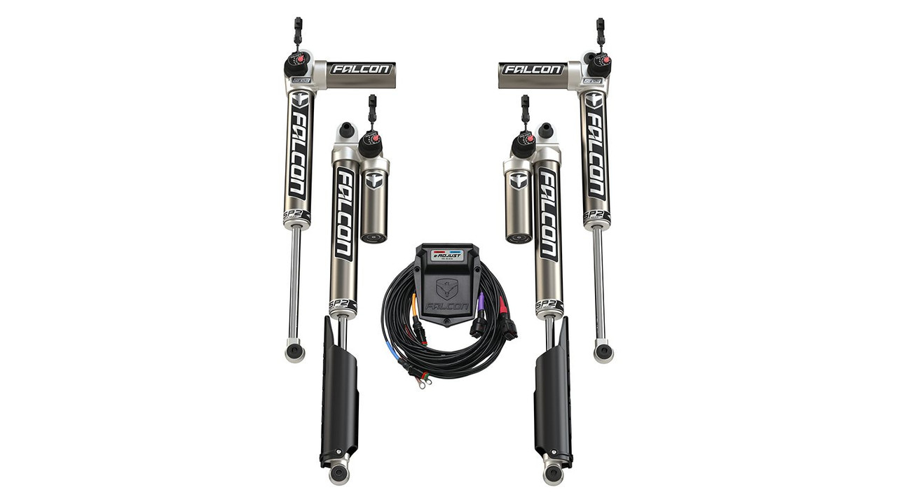 Teraflex Falcon SP2 3.5 e-Adjust Piggyback Shock Kits for 2018