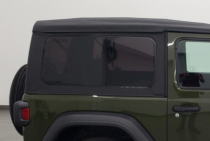 Mopar 2 Door Soft Top Passenger's Side Rear Quarter Window for