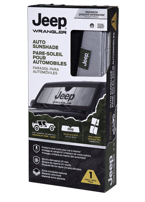 Jeep Wrangler Logo Sunshade