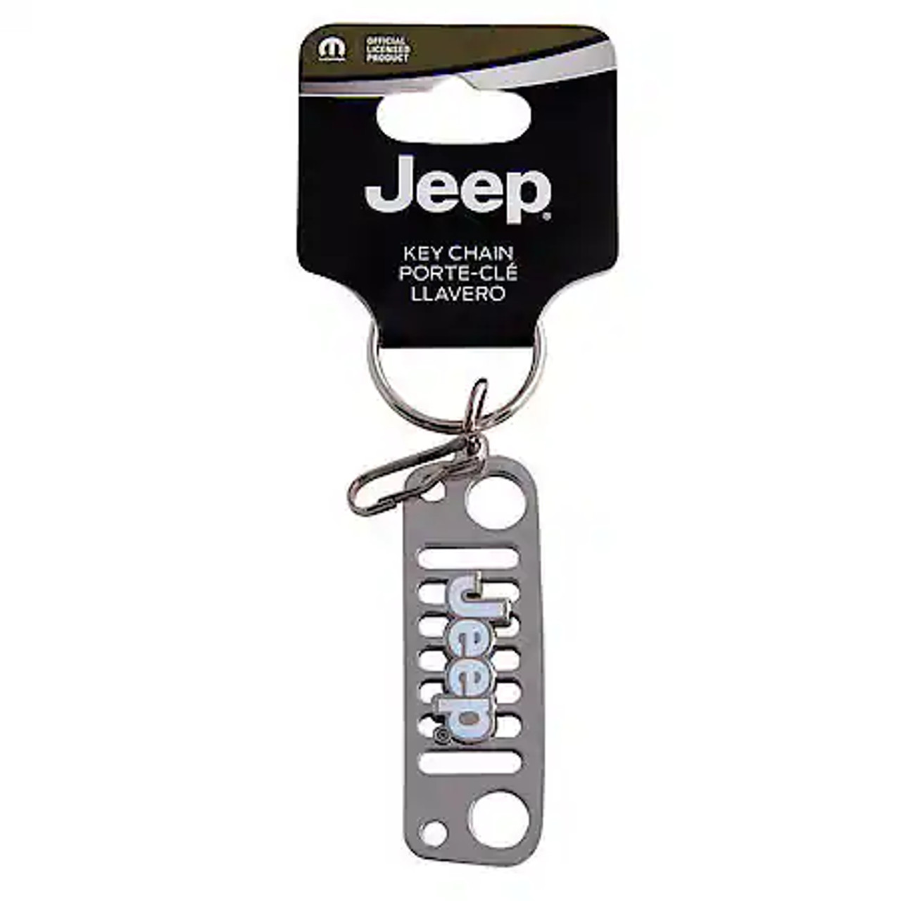 Jeep Grill Metallic Keychain