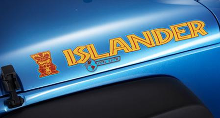 Mopar Islander Decal for 20072018 Wrangler JK