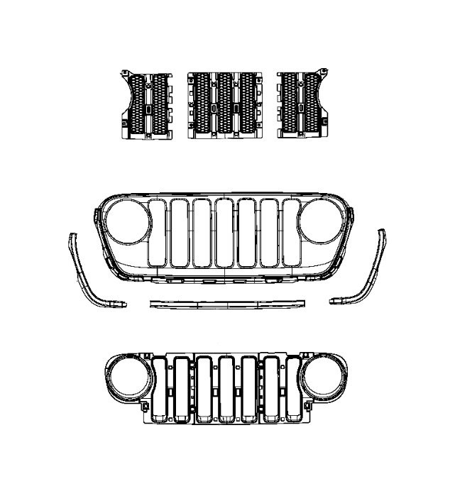 OEM Jeep Grills, Inserts & Grumpers Just for Jeeps