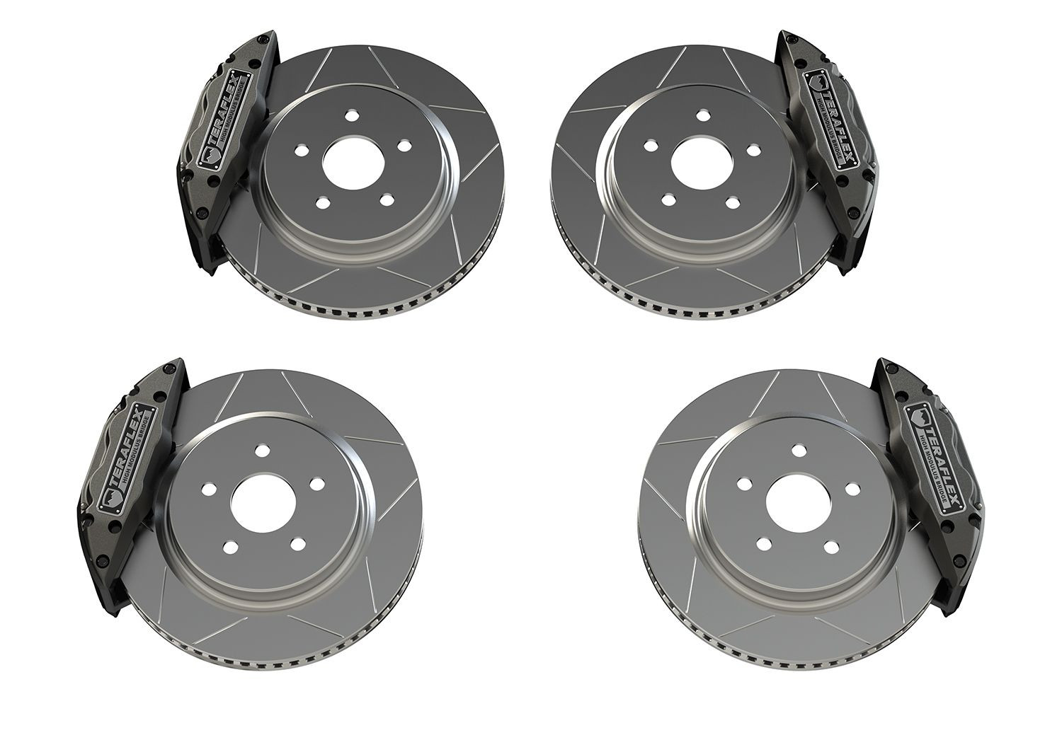 Teraflex Delta Front and Rear Brake Kit 5x5" Bolt Pattern for 20072024
