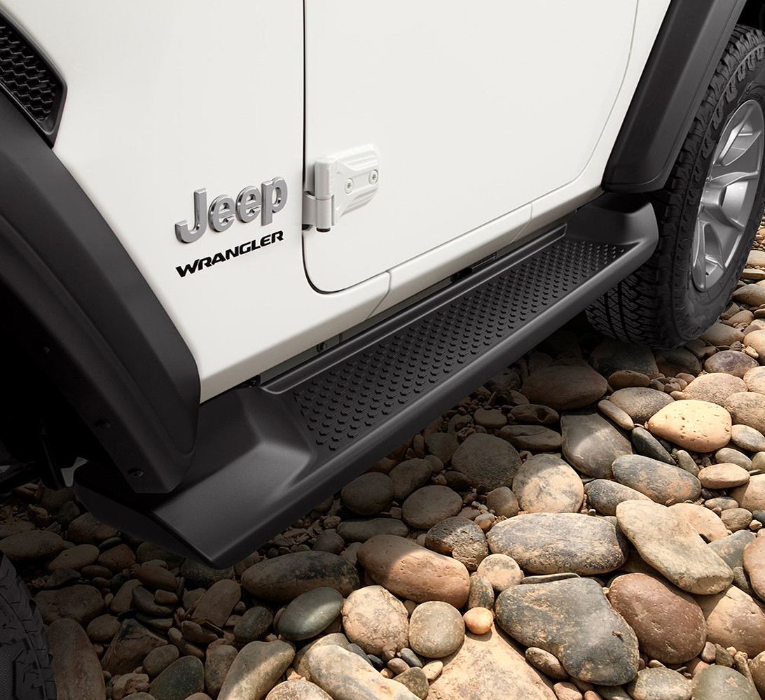 Wrangler JL Factory Style Side Steps Mopar