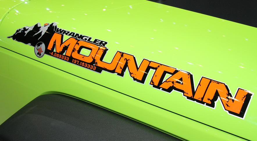 Mopar Islander Decal for 20072018 Wrangler JK