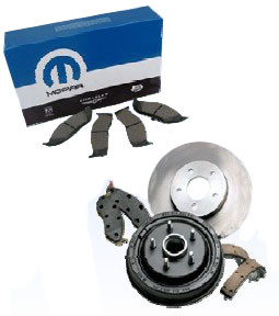 Mopar Front and Rear Pads & Rotors for 19992004 Grand Cherokee WJ