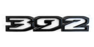 Mopar 392 Hood Badge (Black & Graphite Grey) for the 2018-2026 Wrangler JL
