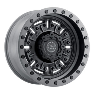 Black Rhino Abrams Textured Matte Gunmetal Wheel for 2007-2026