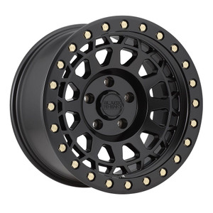 Black Rhino Primm Matte Black Wheel with Brass Bolts for 2007-2026