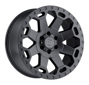 定価3万 RIM.ARK Noble slim JK Black Rhino Warlord Matte Gunmetal Gray Wheel for 2007-2026
