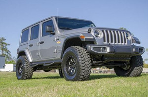 N-Fab Tubular Nerf Step System for 2018-2026 4 Door Wrangler JL