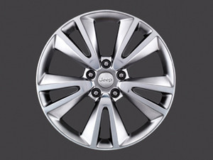 Mopar 20" Productions Bright Chrome Wheel for 2011-2022 Grand Cherokee WK2