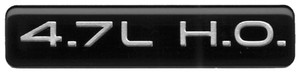 4.7L H.O. Badge Decal