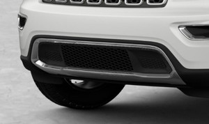 2017-2022 WK2 Grand Cherokee Chrome Front Bumper Insert
