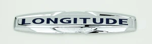 Cherokee Longitude Badge Chrome