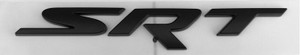 Satin Black SRT Badge for the 2011-2022 Grand Cherokee WK2