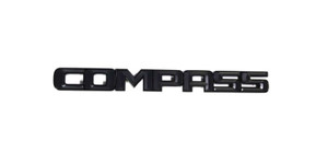 Mopar Gloss Black Compass Badge for 2017-2026 Compass MP