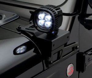 Lower A-Pillar Mounting Bracket Kit for 2018-2026 Wrangler JL* & 2020-2026 Gladiator JT*