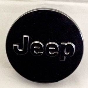Mopar Gloss Black Center Cap for Multiple Jeeps