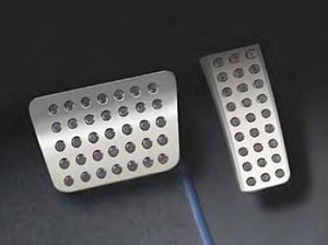 Mopar Bright Pedal Kit for 2007-2017 Patriot MK and 2007-2016 Compass MK