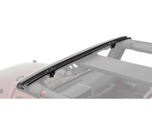 Bestop No-Drill Header Windshield Channel for 2007-2018 Wrangler JK