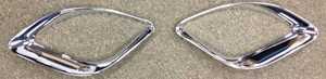 Mopar Front Bumper Cover Bezels for 2012-2016 Grand Cherokee WK2 SRT8