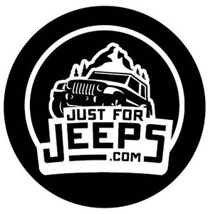 JustForJeeps.com Tire Cover for 1997-2018 Wrangler TJ/JK and 2002-2007 Liberty KK