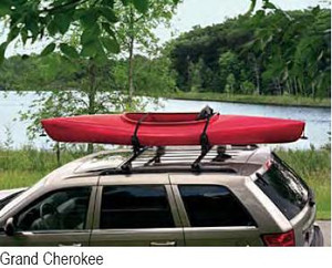 Mopar Watersports Equipment Roof Mount Carrier for Multiple Jeeps