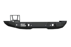 Road Armor Stealth Full Width Rear Bumper in Texture Black for 2018-2023 Wrangler JL