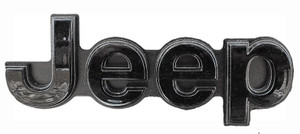 Gloss Black Jeep Liftgate Badge for the 2021-2026 Grand Cherokee L or 2022-2026 Grand Cherokee WL