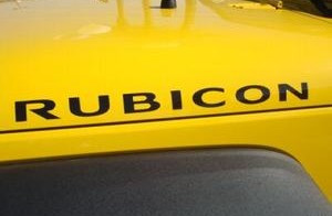 Mopar Rubicon Decal for 2007-2018 Wrangler JK