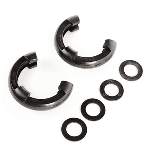 Rugged Ridge 3/4" D-Ring Isolator Kit (Black, Red or Green)