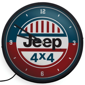 Jeep 4X4 Grille Backlit Clock