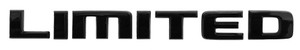 Mopar Black and Dark Gray Limited Badge for the 2021-2026 Grand Cherokee L and 2022-2026 Grand Cherokee WL