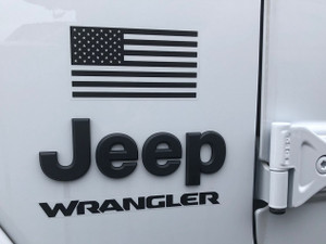 American Flag Decal from the 2018-2026 Wrangler JL