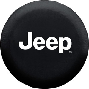 Jeep Premium Spare Tire Cover for 1997-2006 Wrangler TJ and 2007-2018 Wrangler JK