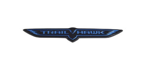 Mopar Black & Blue Trailhawk Badge