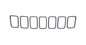 Mopar Unpainted Grill Rings for 2017-2022 Grand Cherokee WK2