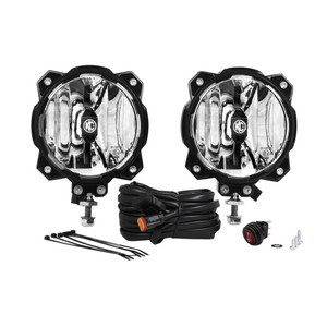 KC Hilites Gravity PRO6 LED Single Pair Pack System for All Jeeps