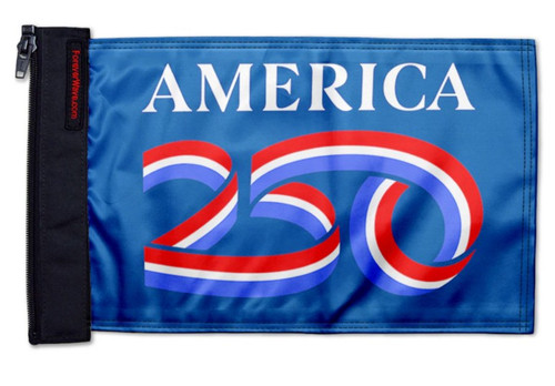 Forever Wave America 250 12" x 18" Flag