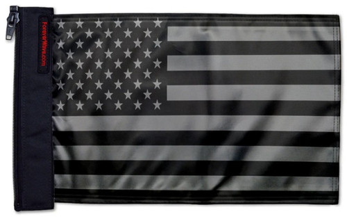 Forever Wave USA Subdued Tactical 12" x 18" Flag