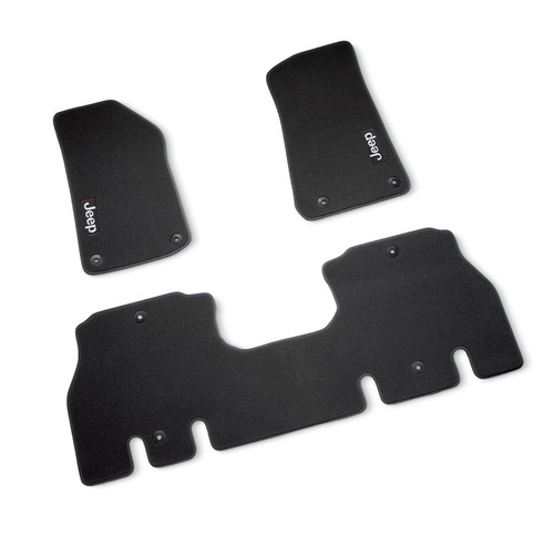 Premium Carpeted Floor Mats for 2018-2026 Wrangler JL