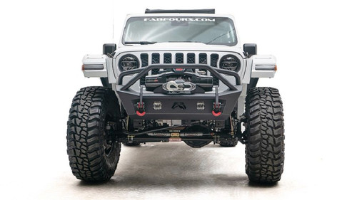 Fab Fours Stubby Bumper for 2018-2026 Wrangler JL and 2020-2026 Gladiator JT