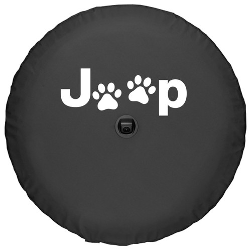 Jeep Paw Prints Tire Cover for 2018-2022 Wrangler JL