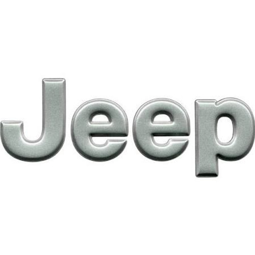 Mopar Jeep Badge Decal for 1999-2004 Grand Cherokee WJ and 1997-2001 Cherokee XJ