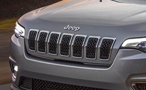 KL Cherokee Chrome Mirror Covers - JustForJeeps.com