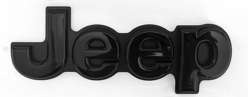 Black Jeep Liftgate Badge for the 2017-2026 Compass MP