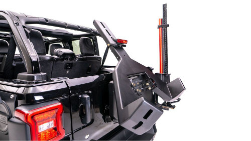 Fab Fours Slant Back Tire Carrier for 2018-2026 Wrangler JL